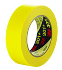 List 301+ 1490mm x 55m Masking Tape - Yellow - Caliber Tooling