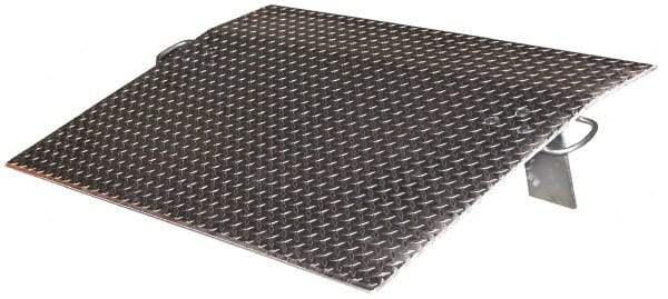 Vestil - 4,100 Lb Aluminum Dock Plate - 30" Long x 48" Wide x 4" High - Caliber Tooling