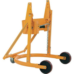 Value Collection - 1,496 Lb Load Capacity, Drum Carrier/Rotator - For 55 Gal Drums - Caliber Tooling