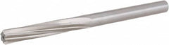 Hertel - Letter T High Speed Steel 6 Flute Chucking Reamer - Caliber Tooling