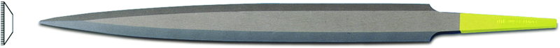 6" INOX Barrette File, Cut 2 - Caliber Tooling