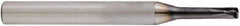 Niagara Cutter - 3/16", 4 Flute, Single End, Solid Carbide, 0.005" Corner Radius End Mill - 2-1/2" OAL, 20° Helix, Right Hand Flute, 3/16" LOC, Right Hand Cut, 15/16" Extended Reach - Caliber Tooling