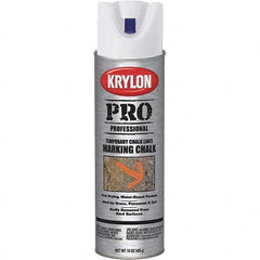 Krylon - 15 fl oz White Marking Chalk - Solvent Base Formula - Caliber Tooling