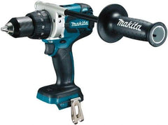 Makita - 18 Volt 1/2" Chuck Pistol Grip Handle Cordless Drill - 0-400 & 0-1500 RPM, Keyless Chuck, Reversible, Lithium-Ion Batteries Not Included - Caliber Tooling