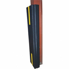 Vestil - 6" High, Column Protector - Fits 7" Columns, Black - Caliber Tooling