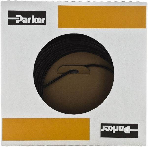 Parker - 3/8" ID x 1/2" OD, 1/16" Wall Thickness, 100' Long, Nylon Tube - Black, 250 Max psi, -65 to 200°F - Caliber Tooling