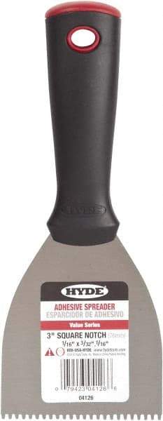 Hyde Tools - Square Margin Trowel - For Ceramic Tile - Caliber Tooling