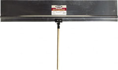 Hyde Tools - 48" Wide Flexible Blade Aluminum Painters Assistant - Stiff, Wood Handle - Caliber Tooling