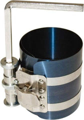 OEM Tools - Piston Ring Compressor - 3-1/2" High x 6.7" Long, For Use with Passenger & Light Trucks - Caliber Tooling