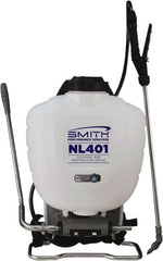 Smith Performance Sprayers - 4 Gal Chemical Safe Garden Backpack Sprayer - Use with Cleaners/Degreasers, Polyethylene Tank, Wide Mouth, Reinforced Hose - Caliber Tooling