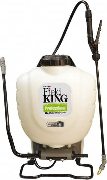 Smith Performance Sprayers - 4 Gal Chemical Safe Garden Backpack Sprayer - Polyethylene Tank, Wide Mouth, Reinforced Hose - Caliber Tooling