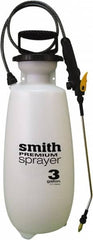 Smith Performance Sprayers - 3 Gal Chemical Safe Garden Hand Sprayer - Use with Cleaners/Degreasers, Polyethylene Tank, Funnel Mouth, Reinforced Hose - Caliber Tooling