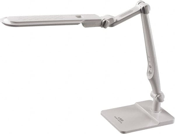 Electrix - 22 Inch, Articulated, Clamp Mounted, LED, White, Desk Light - 10 Watt, 100 to 120 Volt, Nonmagnifying - Caliber Tooling