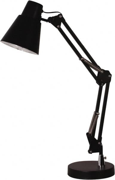 Electrix - 22 Inch, Articulated, Base, LED, Black, Desk Light - 5 Watt, 100 to 120 Volt, Nonmagnifying - Caliber Tooling