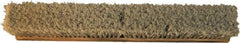 O-Cedar - 24" Fine Particle Synthetic Push Broom - 3" Bristle Length, Wood Block, Threaded Handle Connection, Handle Sold Separately - Caliber Tooling