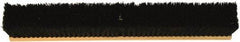 O-Cedar - 24" Combo Duty Horsehair Blend Push Broom - 3" Bristle Length, Wood Block, Threaded Handle Connection, Handle Sold Separately - Caliber Tooling