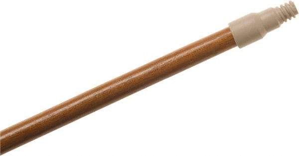 O-Cedar - 60 x 1" Wood Squeegee Handle - Threaded Connection, Tan - Caliber Tooling