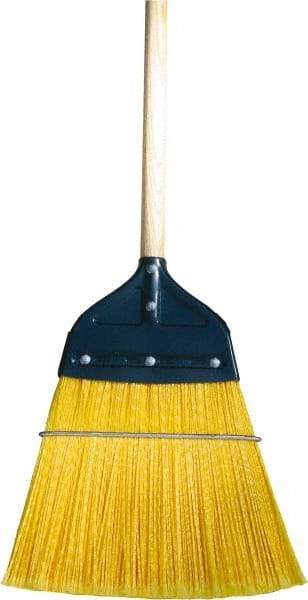 O-Cedar - 54" OAL Polypropylene Bristle Straight Cut Broom - 48" Long Wood Handle, 4-1/2" Bristle Length, 10-1/4" Wide, Water Resistance - Caliber Tooling