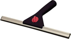 O-Cedar - 12" Polypropylene Blade Window Squeegee - Threaded End, Plastic Holder - Caliber Tooling