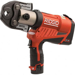 Ridgid - Benders, Crimpers & Pressers Type: Pressing Tool Kit Maximum Pipe Capacity (Inch): 1-1/4 - Caliber Tooling