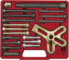 OEM Tools - Harmonic Balancer Puller Set - 2" High x 9.2" Long, For Use with Almost Every Car - Caliber Tooling