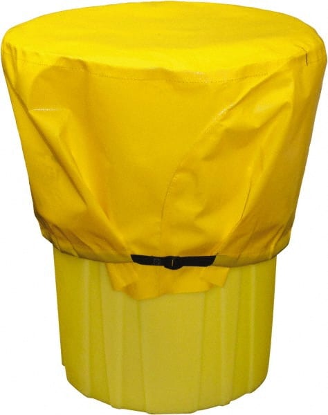 Enpac - 65 & 95 Gal, 1 mil, Polyethylene Drum Cover - Caliber Tooling