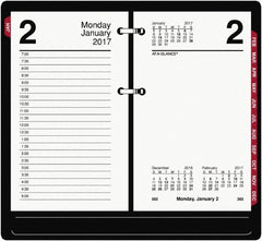 AT-A-GLANCE - 730 Sheet, 6-5/8 X 9-1/2", Plain Desk Calendar Refill - White - Caliber Tooling