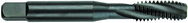 7/16-14 Dia. - GH3 - 3 FL - Premium HSS - Black Oxide Semi Bottoming Spiral FL Tap - Caliber Tooling