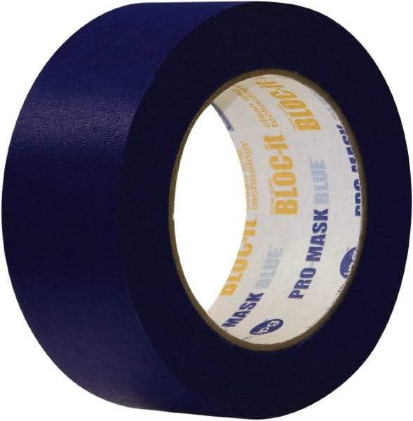 Intertape - 18mm Wide x 54.8 m Long Blue Paper Painter's Tape - Series Intertape-PT14, 5.5 mil Thick, 23 In/Lb Tensile Strength - Caliber Tooling