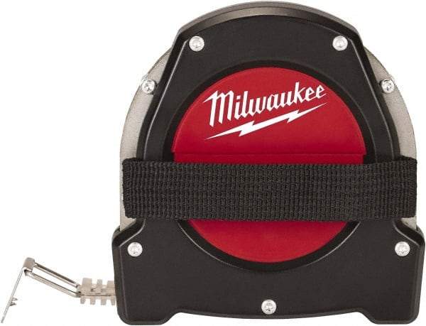 Milwaukee Tool - 100' x 3/8" Tape Measure - 1/8" Graduation - Caliber Tooling