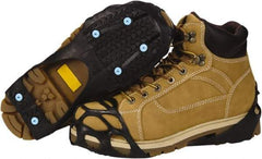 Duenorth - Size 10.5-13, (Women's Size 11.5-13) Strap-On Cleat - Tungsten Carbide Spike Traction, Black - Caliber Tooling