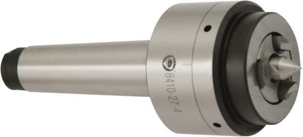 Bison - 4MT Mount, 2.25 to 1.97" Clamping Diam, Centered Pin Face Driver - 1.181" Min Turning Diam, Hydraulic Face Driver Actuation - Caliber Tooling