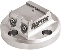 Raptor Workholding - 1-1/2" Jaw Width, 2" High Dovetail Vise - For Use with 4 & 5 Axis Workholding Systems - Caliber Tooling