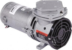 Gast - Diaphragm-Type Vacuum Pumps Horsepower: 1/8 Cubic Feet per Minute: 0.70 - Caliber Tooling