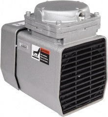 Gast - Diaphragm-Type Vacuum Pumps Horsepower: 1/8 Cubic Feet per Minute: 1.60 - Caliber Tooling