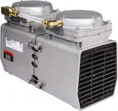 Gast - Diaphragm-Type Vacuum Pumps Horsepower: 1/2 Cubic Feet per Minute: 3.30 - Caliber Tooling