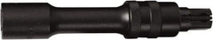 SK - 1/2" Drive Impact Locking Socket Extension - 5" OAL, Black Finish - Caliber Tooling