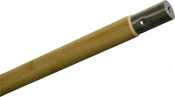 O-Cedar - 60" Standard Wood Female Thread Mop Handle - 1" Handle Diam, 1 to 5" Wet Mop Head Band, Use with Wet Mops - Caliber Tooling