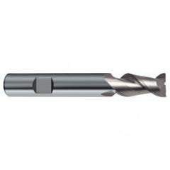 16mm Dia. - 92mm OAL - 45° Helix Bright Carbide End Mill - 2 FL - Caliber Tooling