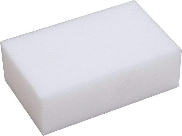 O-Cedar - 4-1/2" Long x 2-3/4" Wide x 1-1/2" Thick Eraser - Light-Duty, White - Caliber Tooling