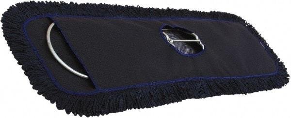 O-Cedar - 48" Long x 5" Wide Microfiber Dust Mop Head - Slip-On/Slip-Through Backing, Launderable - Caliber Tooling