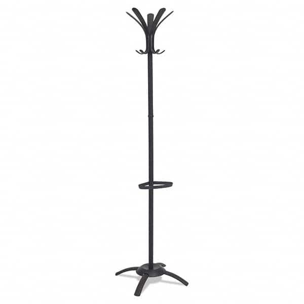 Alba - Coat Racks, Hooks & Shelving Type: Floor Rack Number of Hooks: 10 - Caliber Tooling