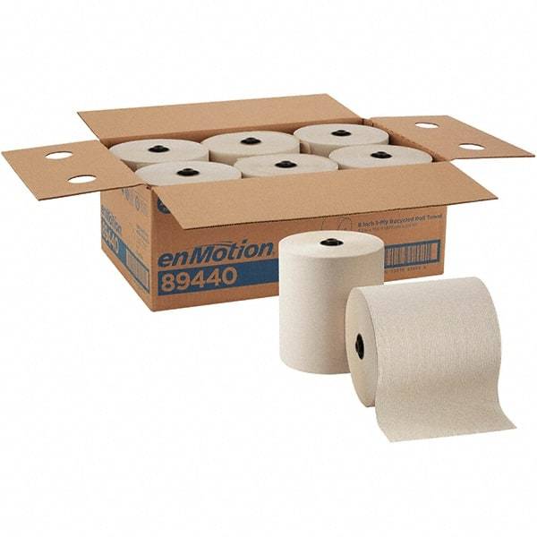 Georgia Pacific - Hard Roll of 1 Ply Brown Paper Towels - 8-1/4" Wide, 700' Roll Length - Caliber Tooling