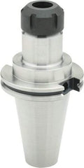 Parlec - 1mm to 16mm Capacity, 10" Projection, CAT50 Taper Shank, ER25 Collet Chuck - 14" OAL - Exact Industrial Supply