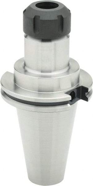 Parlec - 1mm to 16mm Capacity, 6.22" Projection, CAT50 Taper Shank, ER25 Collet Chuck - 10.22" OAL - Exact Industrial Supply