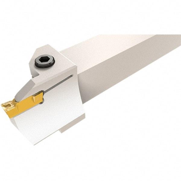 Iscar - HFH, Internal or External, Right Hand, 32mm Max Depth of Cut, 6 to 6mm Groove Width, Indexable Grooving Tool Holder - DGN 6303, GRIP 6.., HFPR 60.. Insert Compatibility, 25mm Shank Height, 25mm Shank Width, 150mm OAL - Caliber Tooling