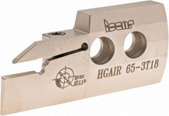 Iscar - 3" Groove Width, 18mm Max Depth of Cut, Right Hand Cut, HGAI Indexable Grooving Blade - GRIP, GRIP (Full Radius), HGN-C, HGN-J, HGN-UT Insert Style, Series Heliface - Caliber Tooling