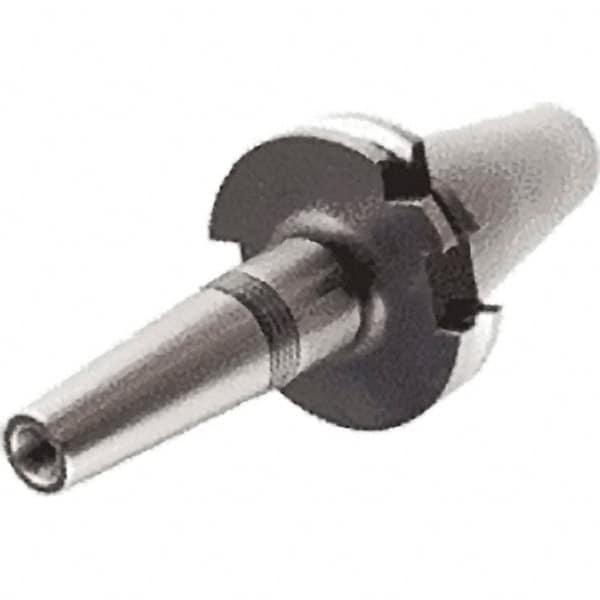 Iscar - 12mm Hole Diam, DIN69871-40 Taper Shank Shrink Fit Tool Holder & Adapter - 69.1mm Projection, 20mm Nose Diam, 42mm Clamping Depth, 25,000 RPM, Through Coolant - Exact Industrial Supply