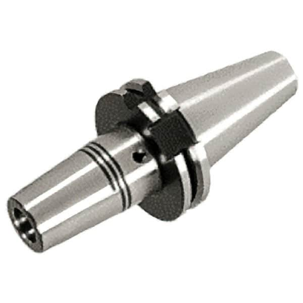 Iscar - 6mm Hole Diam, DIN69871-40 Taper Shank Shrink Fit Tool Holder & Adapter - 80mm Projection, 21mm Nose Diam, 36mm Clamping Depth, 25,000 RPM, Through Coolant - Exact Industrial Supply