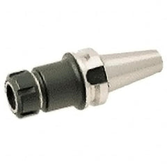 Iscar - 150mm Projection, BT50 Taper Shank, ER40 Collet Chuck - 0.0001" TIR, Through-Spindle - Exact Industrial Supply